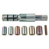 KS Tools Kupplungs-Zentrier-Werkzeug-Satz Ø 24,0 - 36,0 mm mit Zentrierhülsen