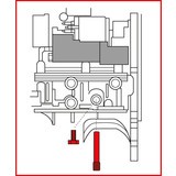 KS Tools Motoreinstell-Werkzeug-Satz für GM / Opel