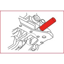 KS Tools Motoreinstell-Werkzeug-Satz für Nissan / Opel / Renault