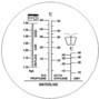 KS TOOLS Refraktometer - optisches Prüfgerät für Batterieflüssigkeit und Frostschutzmittel