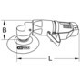 KS Tools SlimPOWER Mini-Druckluft-Schleifmaschine