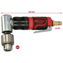 KS Tools SlimPOWER Mini-Druckluft-Winkelbohrmaschine