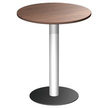 Kulatý konferenční stůl s talířovou noha kou
