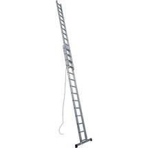 Ladder met touw van KRAUSE®, 2-delig