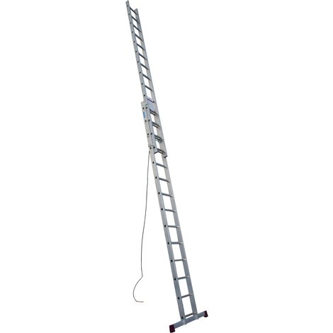 Ladder met touw van KRAUSE®, 2-delig