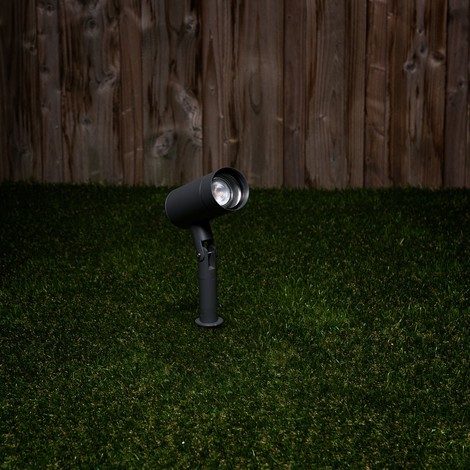 LED outdoor - licht mit erdspieß Alden - 1xGU10 IP54 - anthrazit