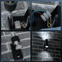 LED outdoor - Wandleuchte Calabar - 2xGU10 IP44 Sensor - schwarz