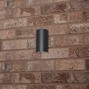 LED outdoor - Wandleuchte Fresno - 2xGU10 IP54 - grau