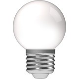 LED SMD Leuchtmittel - Globe G45 E27 1W 40lm 2700K opal 270°
