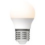 LED SMD Leuchtmittel - Globe G45 E27 4,9W 470lm 2700K opal 150°