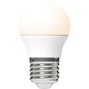 LED SMD Leuchtmittel - Globe G45 E27 4,9W 470lm 2700K opal 150° - 3er-Sparpack