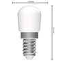 LED SMD Leuchtmittel - Kapsel T26 E14 2W 180lm 2700K opal 280°
