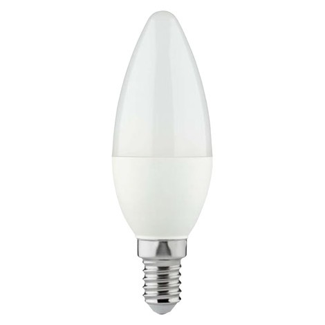 LED SMD Leuchtmittel - Kerze C37 E14 4,5W 470lm 2700K opal 150° - 5er-Pack