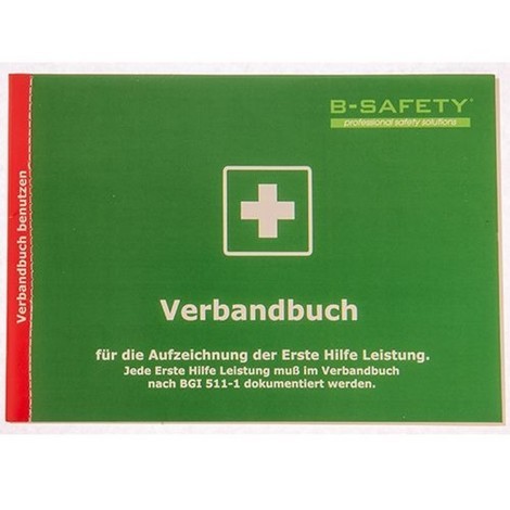 Libro de primeros auxilios B-Safety DIN A5