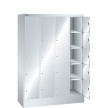 LISTA Armoire à casiers, (lxPxH) 1 200x500x1 695mm, 4x5 casiers