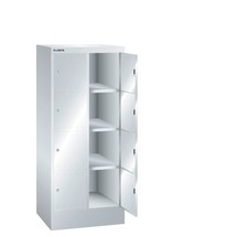LISTA Armoire à casiers, (lxPxH) 610x500x1 395 mm, 2x4 casiers
