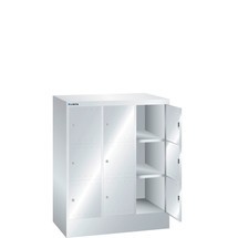 LISTA Armoire à casiers, (lxPxH) 905x500x1 095 mm, 3x3 casiers