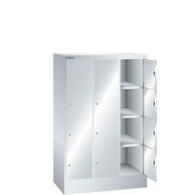LISTA Armoire à casiers, (lxPxH) 905x500x1 395 mm, 3x4 casiers
