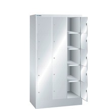 LISTA Armoire à casiers, (lxPxH) 905x500x1 695 mm, 3x5 casiers