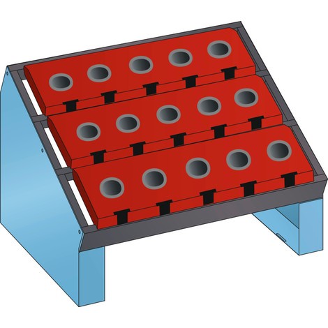LISTA Support de table CNC 36x27E, (lxPxH) 588x413x345 mm