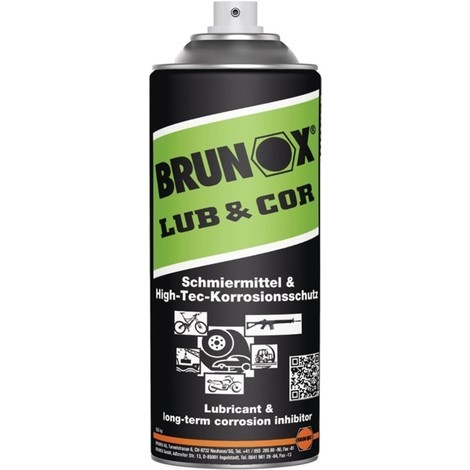 Lubrifiants Colle BRUNOX et protection contre la corrosion® LUB&COR® BRUNOX