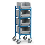 Manipulační vozík fetra® se skladovacími boxy