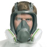 Masque spécial gaz et vapeurs 3M™ masque intégral série 6000