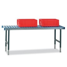 Mesa con rodillos sin superficie de trabajo para sistema de mesa de embalaje Rocholz