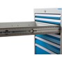 Meuble à tiroirs pour outils CNC Bedrunka+Hirth, 1 tiroir, H x l x P 1 019 x 705 x 736 mm