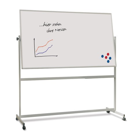 Mobiel whiteboard FRANKEN X-tra! Line, gelakt