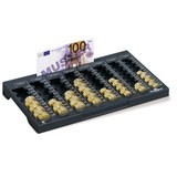 Møntpladen DURABLE til euromønter og sedler