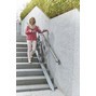 MOTTEZ Fahrradrampe für Treppen
