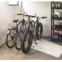 MOTTEZ Fahrradständer für 3 Fahrräder, 2 Ebenen FAT BIKE