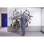 MOTTEZ verschiebbarer Wandhalter für 5 Fahrräder