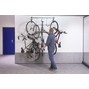 MOTTEZ verschiebbarer Wandhalter für 5 Fahrräder