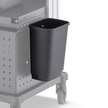 Mülleimer für Jungheinrich Mobiler Arbeitsplatz WMD, 10 Liter, magnetisch