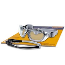Multi Vision Schutzbrille, Kombination Bügel & Vollsichtbrille mit Gummiband