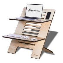 Nástavec psacího stolu Standsome Double Crafted, výškově nastavitelný
