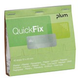 Navulverpakking voor pleisterdispenser QuickFix alu
