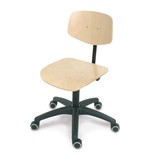 Obrotowe krzesło robocze Uno bukowe