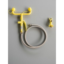 Oční sprcha Erbstößer®, DIN EN 15154-2, nástěnná montáž, pohyblivá, dva proudy