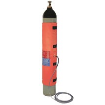 Ohřívací manžety s ochranou proti explozi pro plynové láhve