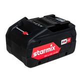 pacco batteria starmix 18 V/10 Ah