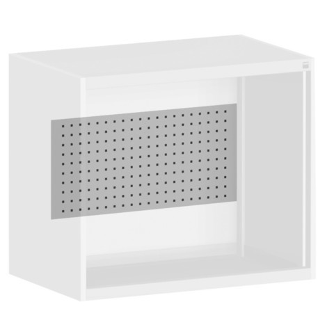 Panel trasero perforado Perfo para armario puerta abatible sistema bott cubio