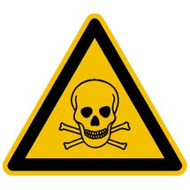 Panneau d'avertissement : Avertissement relatif aux substances toxiques