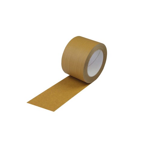 Papierklebeband, braun, 75mm breitx50lfm., 135µ, Naturkautschuk-Kleber