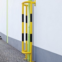 Parachoques para tubos, aplicación exterior