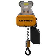 Paranco elettrico a catena LIFTKET con carrello manuale