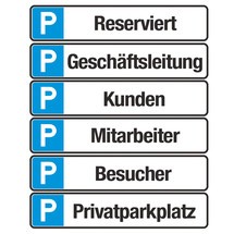 Parkplatzschild 'Privatparkplatz'