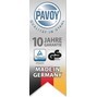 PAVOY Kleiderspind mit Sockel + Zylinderschloss, 2-4 Abteile, HxT 1.850 x 500 mm